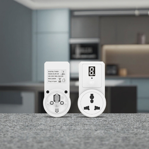 Tiêu chuẩn Châu Âu đa sử dụng AL09-1D ổ cắm 1-chữ số hiển thị đếm ngược on/off hẹn giờ thiết bị chuyển mạch OEM ODM - Product Image 1