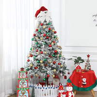 Boules de Noël 2026 – Ornements en plastique incassable fabriqués à la machine, emballage en boîte, pour sapin, fêtes, mariages, à suspendre