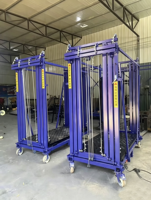 Plateforme élévatrice mobile électrique pour échafaudage, 500 kg, 6 m, 8 m, 10 m, pliable, pour la construction