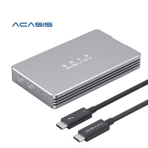 <span class=keywords><strong>Acasis</strong></span> USB4.0 40Gbps <span class=keywords><strong>NVMe</strong></span> M.2 SSD ENCLOSURE 2TB เคสอะลูมิเนียม USB Type-C พร้อมสาย40Gbps - Product Image 1
