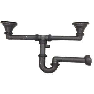 Ống Thoát Nước Thải PP Tỏa Sáng Hàng Đầu Ống Thoát Nước P Bẫy Thoát Nước Sau Khi Thoát Nước Ống Thoát Nước Bồn Rửa Nhà Bếp Bằng Nhựa Hệ Thống Thoát Nước Phù Hợp Miễn Phí - Product Image 1