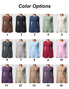 Set di Uniformi Mediche Invernali Personalizzate Elasticizzate, Magliette Inferiori per Ospedale, Camici Medici da <span class=keywords><strong>Donna</strong></span> a Maniche Lunghe - Product Image 2