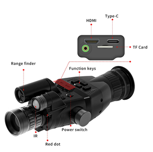 กล้องมองกลางคืน HENBAKER CY900 หน้าจอ 3.1 นิ้ว พร้อมขาตั้ง กล้องดิจิตอลแบบตาเดียว CY900 อุปกรณ์มองกลางคืนแบบตาเดียว - Product Image 3