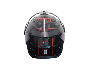 Nouveau <span class=keywords><strong>casque</strong></span> de moto de course modulaire en ABS de qualité supérieure pour hommes, double visière, déverrouillage rapide, design tout-terrain personnalisé, <span class=keywords><strong>cross</strong></span>-riding, DOT/ECE - Product Image 6