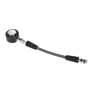Manómetro de Muñeca DIDEEP de Alta Calidad para Buceo Técnico, Mini Manómetro de Presión con Material Trenzado Negro, Equipo de Buceo - Product Image 1