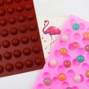 Moule en résine personnalisé avec logo, 35 petits demi-sphères, plateau à glaçons en silicone, moules à chocolat en silicone OEM/ODM - Product Image 1