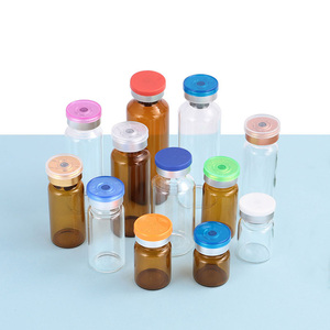 High Quality Amber Vial 3ml 5ml 10ml Clear Sterile Glass Vial With Flip-Off Cap <b>Bottle</b> for Injection - Product Image 4