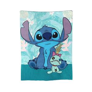 <span class=keywords><strong>Lilo</strong></span> <span class=keywords><strong>Stitch</strong></span> franela Anime dibujos animados <span class=keywords><strong>manta</strong></span> <span class=keywords><strong>de</strong></span> punto 100% poliéster ecológico multifuncional hogar Oficina regalo al por mayor - Product Image 5