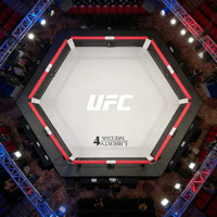 Cage de boxe octogonale MMA F6208, tailles 13ft et 30ft, construction en acier durable antidérapante, autoportante, UFC