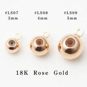 สร้อยคอทอง 14K คุณภาพสูง อุปกรณ์ทำเครื่องประดับ สไตล์มินิมอล โมเดิร์น ลูกปัด น้ำหนักเบา - Product Image 4