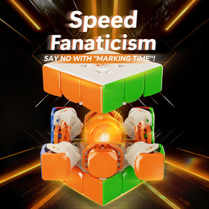 YJ EST <span class=keywords><strong>3x3</strong></span> <span class=keywords><strong>cubo</strong></span> <span class=keywords><strong>Cubo</strong></span> de velocidad magnético profesional <span class=keywords><strong>Cubo</strong></span> mágico Juguetes Juegos de rompecabezas para niños - Product Image 2