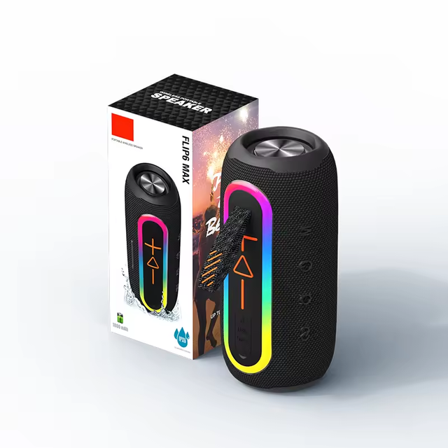 X919-1 for 6 Max Portable for 5.3 Wireless Speaker RGB LED Lighting USB AUX FM Radio Clear Sound Outdoor Memory Card