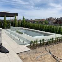 Support de balustrade en verre en acier inoxydable 316 réglable pour garde-corps de terrasse