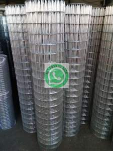 Galvanized Hog Wire Panels 6x6 Welded Mesh Square Hole Construction Fence Panels PVC Coated & Stainless Steel - Product Image 2