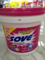 Deterjen Bubuk Sabun Cuci Pakaian Sekali Pakai Ramah Lingkungan SOVE Terlaris untuk Menghilangkan Noda dari Pabrik