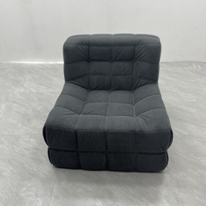 Minisit Modern French <strong>Single</strong> Tufted Velvet <strong>Bed</strong> Sectional <strong>Sofa</strong> Compression Living Room Furniture Washable Affordable Box <strong>Sofa</strong> - Product Image 4