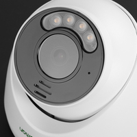 Caméra de sécurité dôme tourelle IP POE Gcraftsman 12MP GA-FFD-M12S(AG) avec audio bidirectionnel, carte SD, vision nocturne couleur, intérieur/extérieur