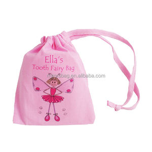 Pink <strong>Tooth</strong> <strong>Fairy</strong> Tiny Drawstring <strong>Bag</strong> - Product Image 1