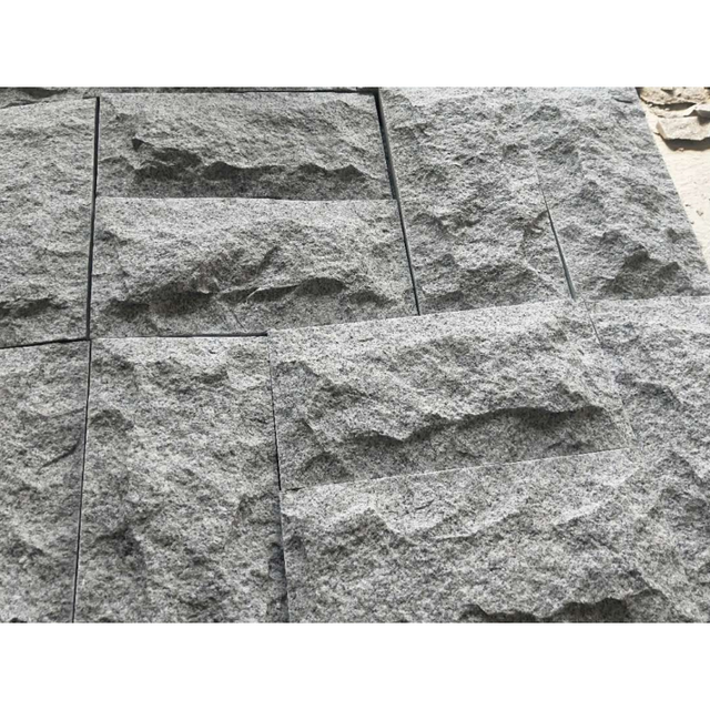 SH STONE G603 Grey Granite Natural Stone Wall Cladding Modern Design Exterior Mushroom Surface Outdoor Decor Culture Stone Antacid