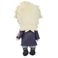 Peluche personnalisée de personnage d'anime, figurine de dessin animé aux cheveux blonds, jouet en peluche, figurine en peluche de collection, cadeau
