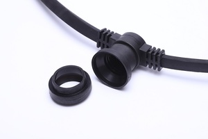 Dây Đèn LED Dây Cao Su E27 B22 Có Lỗ Cắm Vòng Hoa Chiếu Sáng Ngoài Trời Dây Đèn Giáng Sinh E27 Bên Ngoài Trang Trí Đám Cưới - Product Image 5