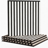 Panneaux muraux acoustiques en bois modernes, décoratifs, insonorisants pour salon, chambre, hôtel, école