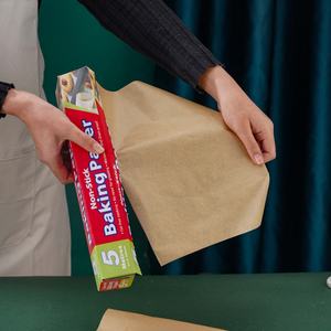 Papier sulfurisé jetable pour la cuisson Taille personnalisée et impression Rouleau de papier silicone pour emballage alimentaire - Product Image 2