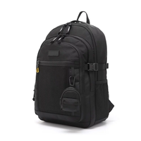 Sac à dos décontracté noir de haute qualité, nouveau design, durable, pour étudiants, sac à dos pour ordinateur portable, design unisexe