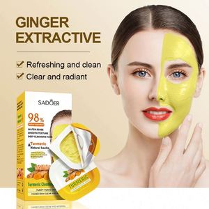 Masque facial en <span class=keywords><strong>argile</strong></span> nettoyant pour la peau SADOER, marque privée, hydratant, resserre les pores, masque facial en <span class=keywords><strong>argile</strong></span> à appliquer, masque facial à la <span class=keywords><strong>rose</strong></span>, au curcuma et au thé vert - Product Image 2