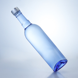 300ml Chai thủy tinh màu xanh cho nước lấp lánh nước khoáng nước trái cây nước giải khát bao bì OEM tùy chỉnh uống chai bán buôn nhà máy - Product Image 6