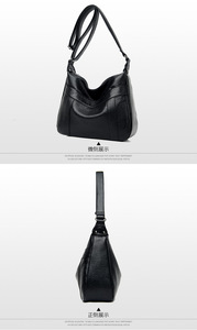 Sacs à main vintage en cuir pour femmes, les plus vendus, sacs à bandoulière souples en cuir PU, sacs fourre-tout portables pour mères, vente en gros - Product Image 4