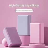 Brique de yoga en EVA haute densité pour enfants et débutants en yoga - Bloc en mousse durable avec support stable pour la danse et les étirements