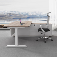 Mobilier de bureau Oficina Table d'ordinateur Tables élévatrices Bureau de sablage Bureau assis debout Bureau à hauteur réglable
