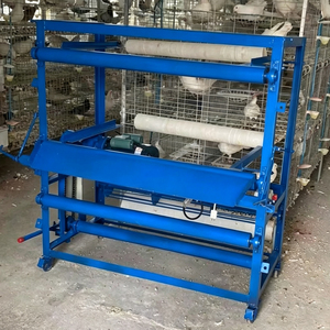 Sistema de Transporte de Estiércol Manual de Múltiples Niveles para Jaulas de Pollo, Máquina Duradera de Limpieza de Estiércol para Cría de Aves de Corral - Product Image 4
