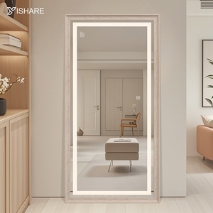 Smart Full-Body LED specchio <span class=keywords><strong>con</strong></span> vetro montato a parete nuovo Chinoiserie <span class=keywords><strong>ingresso</strong></span> casa appendiabiti - Product Image 3