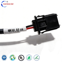 Kabel Adaptor Elektronik USB-A Male ke Konektor JAE, Berlapis Timah, Isolasi PVC, 1m, 220V