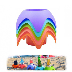 Portavasos de Playa Moderno, Esencial para Vacaciones Familiares, para Bebidas y Accesorios de Playa - Product Image 1