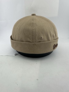 Casquettes personnalisées sans visière pour femmes et hommes, bonnets en velours côtelé, casquettes Docker, casquettes de marin, casquettes skull - Product Image 6