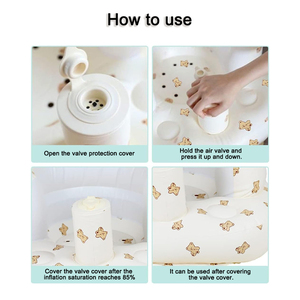 Sedia di supporto per la schiena per neonati sedia da gioco per bambini <span class=keywords><strong>divano</strong></span> pieghevole gonfiabile - Product Image 6