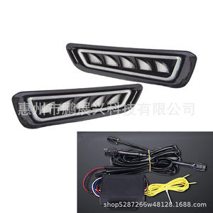 Feux de jour à LED Pengzhanxing pour Ford F-150 Raptor 2017-2021, feux antibrouillard noirs ABS, paire gauche et droite - Product Image 2