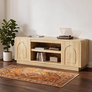 Muebles de Salón Personalizados, Chimenea Eléctrica, Soporte para TV con Mesa para TV de Alta Gama - Product Image 5