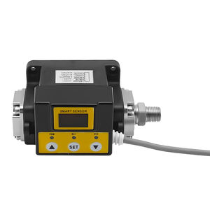 F40C нержавеющая сталь и пластиковый цифровой датчик турбины OEM расходомер для воды, газойля, бензина и дизельного топлива, электронный - Product Image 3