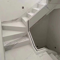 High End Porzellan Stufen Treppen Treppen fliesen Bodenfliesen Boden Wendeltreppe Outdoor Glossy 3 Jahre Garantie