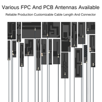 Antenne FPC flexible à gain élevé 4G avec dos adhésif, polarisation verticale pour LoRa LPWAN, câble et interface de connecteur personnalisables