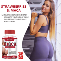 Gummies de Maca pour Adultes : Compléments Nutritionnels pour une Énergie Saine et un Équilibre Hormonal pour Hommes et Femmes
