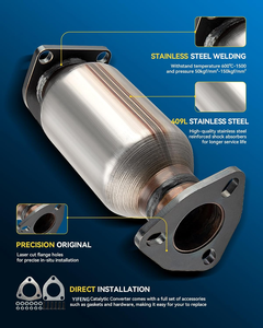 Kia Sport & Hyundai Elantra için yüksek kaliteli 1.6L doğrudan seramik katalitik konvertör egzoz manifoldu - Product Image 5