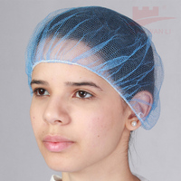 Filet à cheveux jetable en nylon pour l'industrie alimentaire et de la beauté, couvre-chef, filets à cheveux