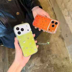 <span class=keywords><strong>Coque</strong></span> de téléphone tendance style blogueur, couleur unie, motif étoile plein écran, compatible avec <span class=keywords><strong>iPhone</strong></span> 17 Pro Max – Meilleure vente - Product Image 4