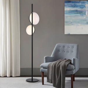 Nordic-Style Minimalist Floor <b>Lamp</b> Creative Unique Iron Body Pull-string <b>Switch</b> CRI 90 for Living Rooms Bedrooms Hotels - Product Image 5