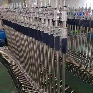 Kazhi Bán Buôn <span class=keywords><strong>OEM</strong></span> <span class=keywords><strong>C</strong></span> Đứng 3.3M Highquality Mạ Điện Thép Không Gỉ Ảnh Studio Cho Nhiếp Ảnh Tripod Ánh Sáng Đứng - Product Image 2